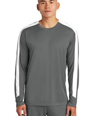 Sport Tek ST100LS Sport-Tek<sup></sup> Competitor< in Irgy/white