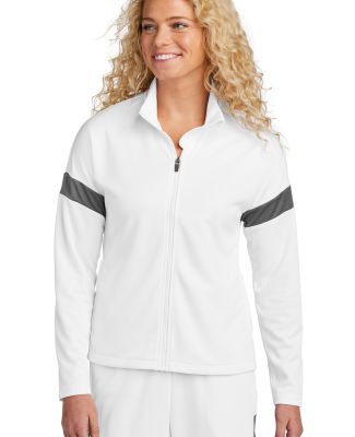 Sport Tek LST800 Sport-Tek<sup></sup> Ladies Trave in White/irgy