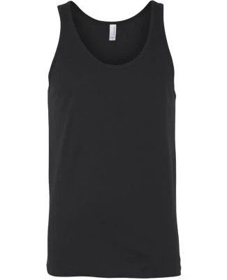 Bella + Canvas 3480 Unisex Jersey Tank in Black