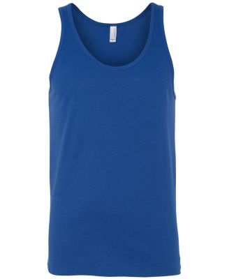 Bella + Canvas 3480 Unisex Jersey Tank in True royal