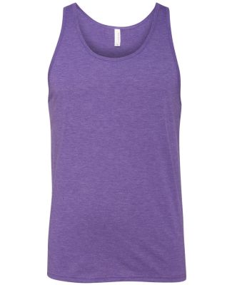 Bella + Canvas 3480 Unisex Jersey Tank in Purple triblend