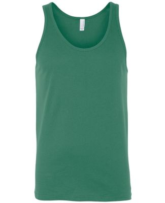 Bella + Canvas 3480 Unisex Jersey Tank in Kelly