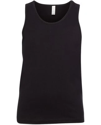 Bella + Canvas 3480Y Youth Jersey Tank in Black