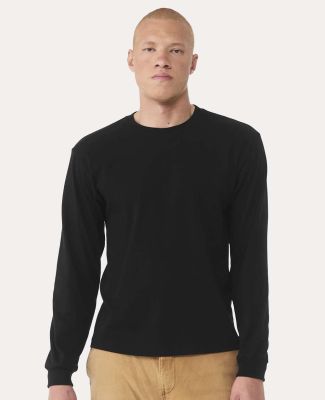 Bella+Canvas 3511 Unisex Heavyweight Long-Sleeve T in Black