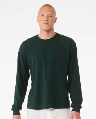 Bella+Canvas 3511 Unisex Heavyweight Long-Sleeve T in Forest