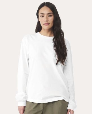 Bella+Canvas 3511 Unisex Heavyweight Long-Sleeve T in White