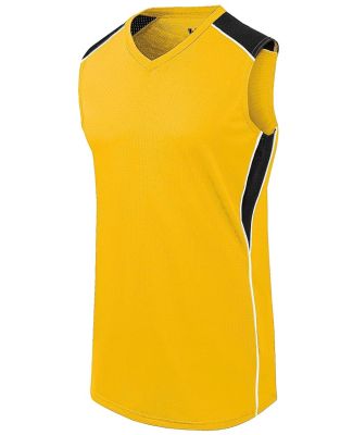 Augusta Sportswear 312162 Women's Dynamite Jersey in Athletic gold/ black/ white