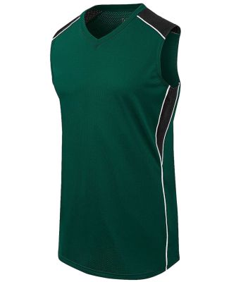 Augusta Sportswear 312162 Women's Dynamite Jersey in Forest/ black/ white