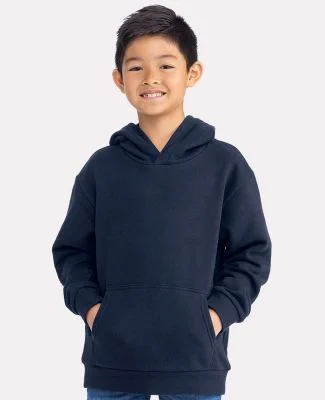 Next Level Apparel 9113 Youth Fleece Pullover Hood in Midnight navy