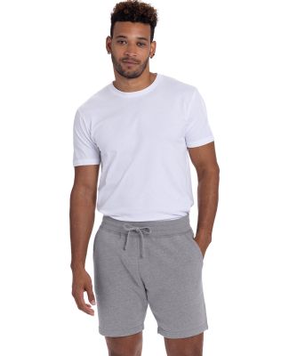 Next Level Apparel 9903 Unisex Fleece Sweatshort in Heather gray