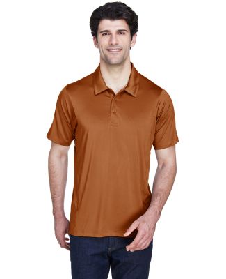 Team 365 TT20 Men's Charger Performance Polo in Sp burnt orange