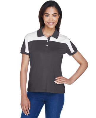 Team 365 TT22W Ladies' Victor Performance Polo in Sport graphite