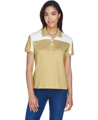 Team 365 TT22W Ladies' Victor Performance Polo in Sport vegas gold