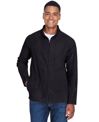 Team 365 TT90 Men's Campus Microfleece Jacket in Black