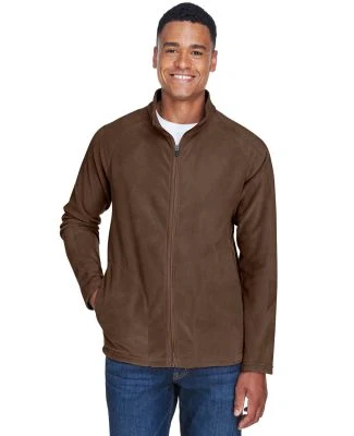 Team 365 TT90 Men's Campus Microfleece Jacket in Sport dark brown