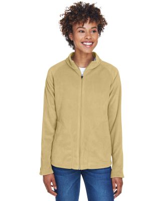 Team 365 TT90W Ladies' Campus Microfleece Jacket in Sport vegas gold