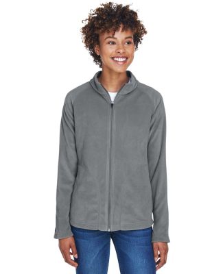 Team 365 TT90W Ladies' Campus Microfleece Jacket in Sport graphite