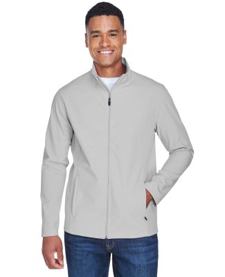Team 365 TT80 Men's Leader Soft Shell Jacket in Sport silver