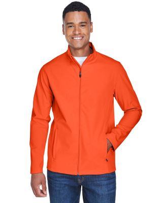 Team 365 TT80 Men's Leader Soft Shell Jacket in Sport orange