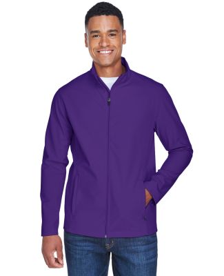 Team 365 TT80 Men's Leader Soft Shell Jacket in Sport purple