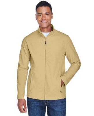 Team 365 TT80 Men's Leader Soft Shell Jacket in Sport vegas gold