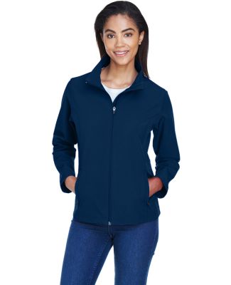 Team 365 TT80W Ladies' Leader Soft Shell Jacket in Sport dark navy