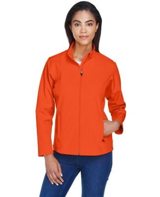 Team 365 TT80W Ladies' Leader Soft Shell Jacket in Sport orange