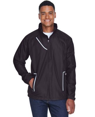 Team 365 TT86 Men's Dominator Waterproof Jacket in Black