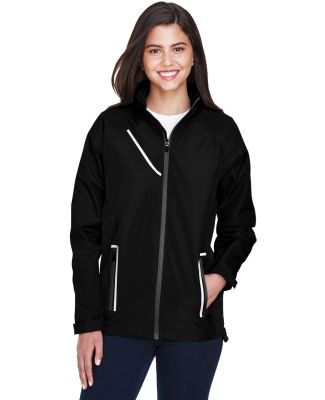 Team 365 TT86W Ladies' Dominator Waterproof Jacket in Black