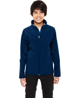 Team 365 TT80Y Youth Leader Soft Shell Jacket in Sport dark navy