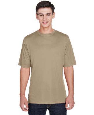 Team 365 TT11 Men's Zone Performance T-Shirt in Desert khaki