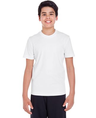 Team 365 TT11Y Youth Zone Performance T-Shirt in White