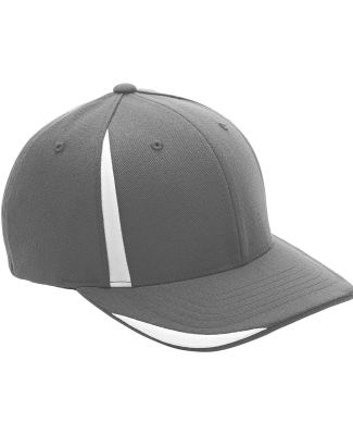 Team 365 ATB102 by Flexfit Adult Pro-Formance® Fr in Sp graphite/ wht