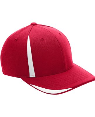 Team 365 ATB102 by Flexfit Adult Pro-Formance® Fr in Sport red/ white