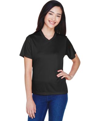 Team 365 TT11W Ladies' Zone Performance T-Shirt in Black