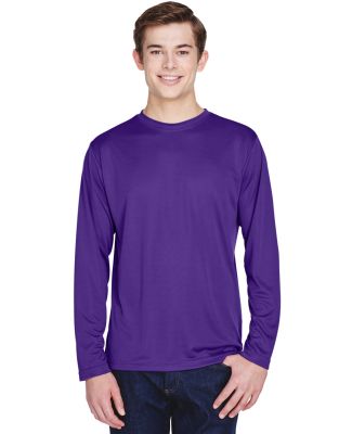 Team 365 TT11L Men's Zone Performance Long-Sleeve  in Sport purple