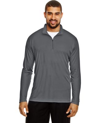 Team 365 TT31 Men's Zone Performance Quarter-Zip in Sport graphite