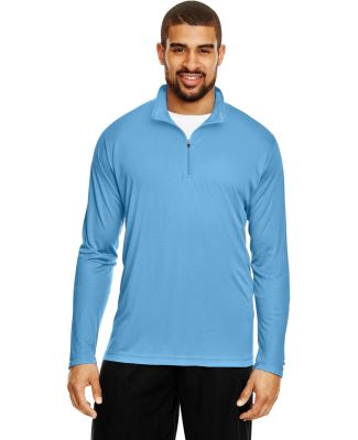 Team 365 TT31 Men's Zone Performance Quarter-Zip in Sport light blue