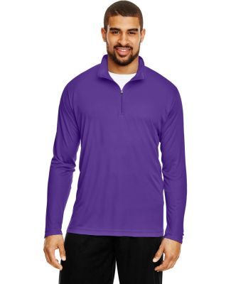 Team 365 TT31 Men's Zone Performance Quarter-Zip in Sport purple