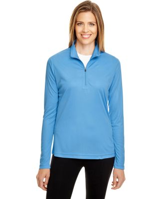 Team 365 TT31W Ladies' Zone Performance Quarter-Zi in Sport light blue