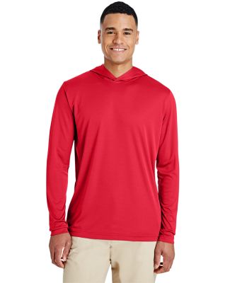 Team 365 TT41 Men's Zone Performance Hooded T-Shir in Sport red