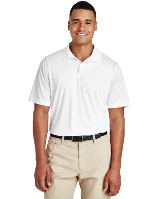 Team 365 TT51 Men's Zone Performance Polo in White