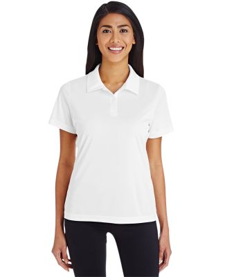 Team 365 TT51W Ladies' Zone Performance Polo in White