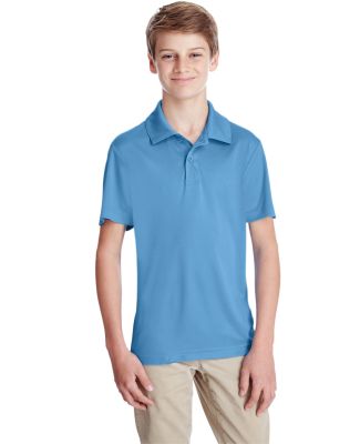 Team 365 TT51Y Youth Zone Performance Polo in Sport light blue
