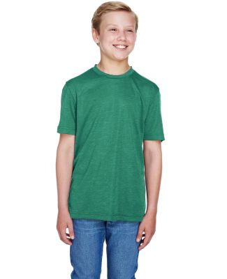 Team 365 TT11HY Youth Sonic Heather Performance T- in Sp forest hthr
