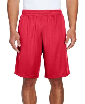 Team 365 TT11SH Men's Zone Performance Short  in Sport red