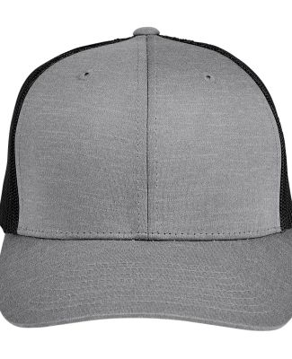 Team 365 TT802 by Yupoong® Adult Zone Sonic Heath in Dk gry hth/ blk