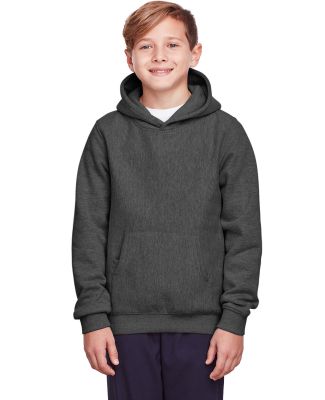 Team 365 TT96Y Youth Zone HydroSport™ Heavyweigh in Dark grey heathr