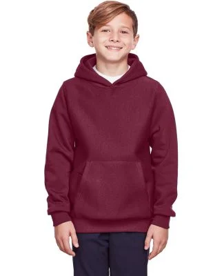 Team 365 TT96Y Youth Zone HydroSport™ Heavyweigh in Sp dark maroon