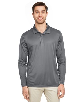 Team 365 TT51L Men's Zone Performance Long Sleeve  in Sport graphite